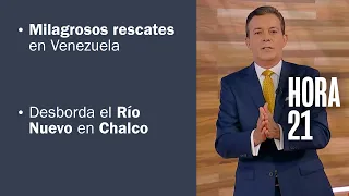 Flooding in Tlalnepantla and Chalco | Hora 21 with José Luis Arévalo - June 29, 2026