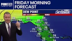 Tampa weather | Friday morning forecast