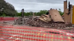 В баптистской церкви Форт-Грэма состоялась первая служба после пожара.