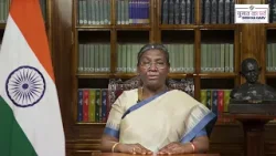 President Droupadi Murmu's Message to the Nation Ahead of Lok Sabha and State Assembly Elections2024