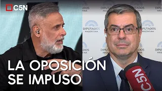 The FAMILIES' CRY was heard in CONGRESS | GERMÁN MARTÍNEZ spoke with JORGE RIAL