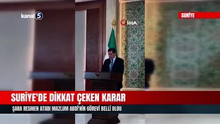 Striking Decision in Syria! Shara Makes It Official, Mazlum Abdi's New Role Revealed