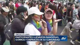 Ecuador celebra el orgullo LGBTIQ+ con marchas en Quito y Guayaquil | Televistazo | Ecuavisa