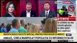 EDITIE SPECIALA, cu Ionut Grigore, 10.08.2026 Modificarile facute special pentru profesori si medici