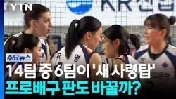 14팀 중 6팀이 '새 사령탑'...프로배구 판도 바꿀까? / YTN