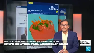 "La vida después de MAGA: grupo ofrece apoyo a derechistas que cuestionan a Trump": 'The Guardian'