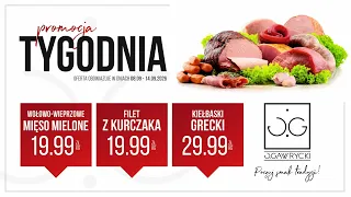 Promotion of the Week from September 8 to 14, 2026 at Jerzy Gawrycki's stores