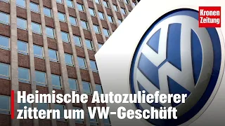 Local auto suppliers fear for VW business I krone.tv NEWS