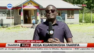 Kanini Kega atarajiwa kuandika taarifa baada ya madai ya kushambuliwa na wahuni Ol Kalou