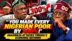 “YOU MADE NIGERIANS POORER BY 300%!” | OBASANJO ATTACKS TINUBU’S ECONOMIC REFORMS