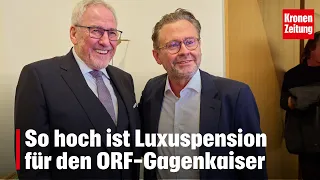 This is the amount of the luxury pension for the ORF's highest earner | krone.tv NEWS
