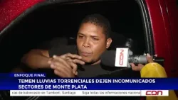 Temen lluvias torrenciales dejen incomunicados sectores de Monte Plata Temen lluvias torrenciales dejen incomunicados sectores de Monte Plata