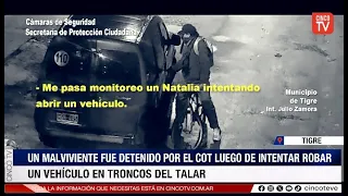 CINCO TV - COT'S QUICK ACTION FOILED THE THEFT OF A VEHICLE IN TRONCOS DEL TALAR