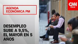 El desempleo en Chile llega al 9,5% en el trimestre mayo-julio, la tasa más alta desde 2021