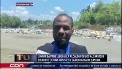 Junior Santos llega a la alcaldía de Los Alcarrizos en medio de una crisis con la recogida de basura