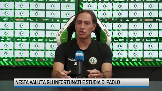 Nesta valuta gli infortunati e studia Di Paolo