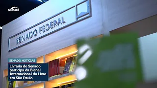 "Escritoras do Brasil" collection is part of the Senate Bookstore’s selection at the São Paulo Bi...