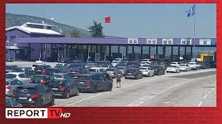Fluks i lartë në Morinë, mbi 19 mijë qytetarë hynë në Shqipëri për tre orë