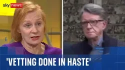 'The vetting was clearly done in haste,' says Anne McElvoy following Mandelson arrest