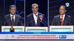 Debate Presidencial República Dominicana 2024