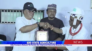 Edo Farmers Return To Farms As Improved Security Boosts Confidence