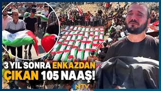 Çocuklarını Sadece Kıyafetlerinden Tanıyabildiler... 105 Filistinli 3 Yıl Sonra Enkazdan Çıkartıldı!