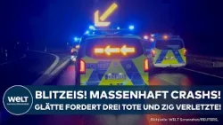 PADERBORN: Zig Unfälle! Glatteis in NRW fordert drei Todesopfer und mehrere Verletzte