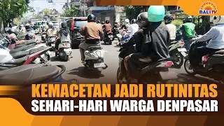 Traffic Jams Become a Daily Routine for Denpasar Residents