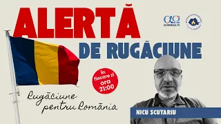 Alertă de rugăciune 1.9 | 13 august 2026, Nicu Scutariu
