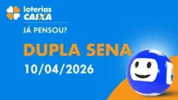 Resultado da Dupla Sena - Concurso nº 2943 - 10/04/2026