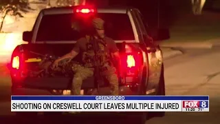 SWAT responds, multiple hurt in shooting on Creswell Court in Greensboro