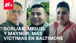 Ellos eran Dorlian, Maynor y Miguel, víctimas del colapso de puente en Baltimore - En Punto
