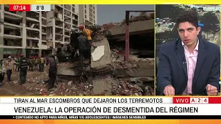 📢 VENEZUELA: ALLEGATIONS THAT DELCY RODRÍGUEZ'S REGIME IS DUMPING EARTHQUAKE DEBRIS INTO THE SEA