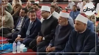 Governor of Port Said attends the celebration of the Prophet's Birthday at the El-Abbasi Mosque