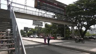 FT THE PEDESTRIAN AND USE OF THE CORRECTED CROSSWALK