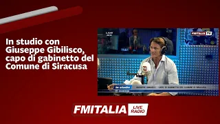 In studio con Giuseppe Gibilisco, capo di gabinetto del Comune di Siracusa