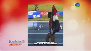 Marileidy Paulino wins gold in the 400 meters | Despierta RD