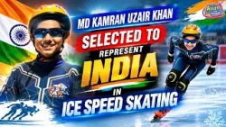 Mohammed Kamran Uzair Khan Selected to Represent India in Ice Speed Skating | Asian Tv News