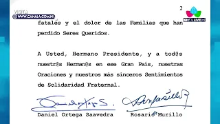 🇨🇳 Nicaragua expresa su profunda solidaridad con China ante desastres climáticos
