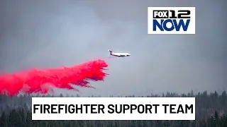 The teams supporting wildland firefighters