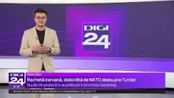 A doua rachetă trimisă de Iran spre Turcia. Proiectilul, distrus de sistemele de apărare ale NATO