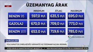 Hat hónap, két álláspont: a 480-as árstoptól az ötezres dízeltámogatásig - HírTV