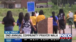 Mobile councilman hosts prayer walk ahead of first day of school