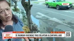 Trujillo: se inundan vivienda tras colapso de alcantarillado