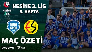 Bigaspor vs. Eskişehirspor | Nesine 3rd League Group 2 - Week 3 Match Highlights