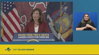 New York expands free pre-K to more than 400 school districts