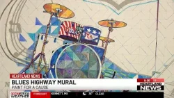 Paint-for-a-cause mural celebrates ‘Blues Highway’