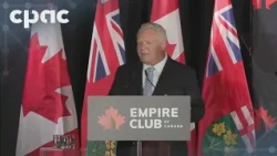 Doug Ford Addresses Empire Club of Canada – October 14, 2026