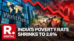 BREAKING: India's Extreme Poverty Rate Drops From 2.7% To Just Under 2.6%: World Bank Report
