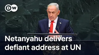Netanyahu delivers speech at UN General Assembly | DW News